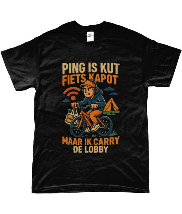 Ping Is Kut Fiets Kapot Shirt – Funny Gamer Cadeau & Gaming Outfit