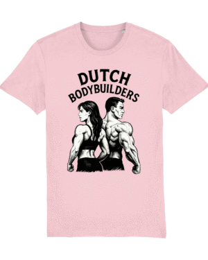 Dutch Bodybuilders T-shirt – 100% Biologisch Katoen