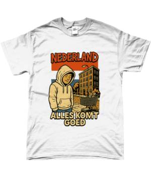 Alles Komt Goed T-shirt – Urban Streetwear met Goede Vibe