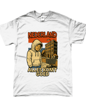 Alles Komt Goed T-shirt – Urban Streetwear met Goede Vibe