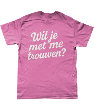 Proposal T-Shirt – Origineel huwelijksaanzoek