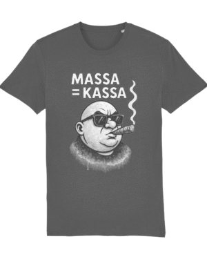 Massa = Kassa T-shirt Kopen – Voor Peter Gillis Fans