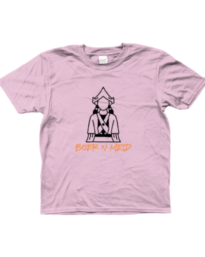 Boer N Meid Kinder Tee | Voor Kleine Streetwear Bosses