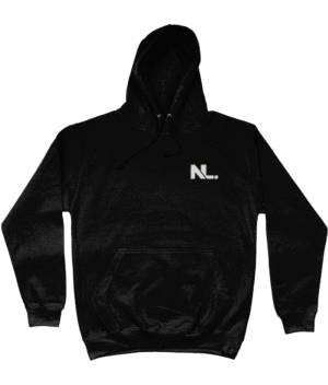 NL. Hoodie – Zwarte Minimalistische Hoodie Met Nederlands Logo | Dutchtag Streetwear