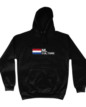NL Culture Hoodie – Premium Geborduurde Streetwear