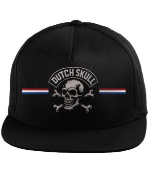 Dutch Skull Snapback Cap