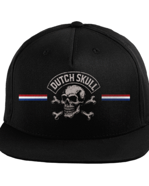 Dutch Skull Snapback Cap