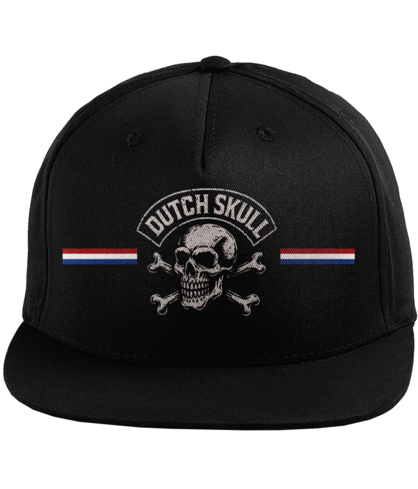 Dutch Skull Snapback Cap