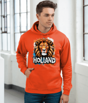Holland Supporter Hoodie – Oranje Kleding