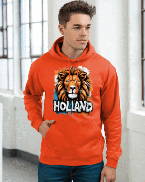 Holland Supporter Hoodie – Oranje Kleding