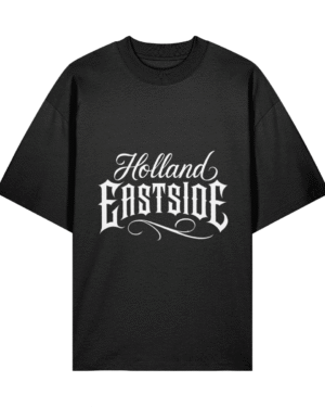 Holland Eastside T-Shirt – Zwart Oversized Streetwear Shirt