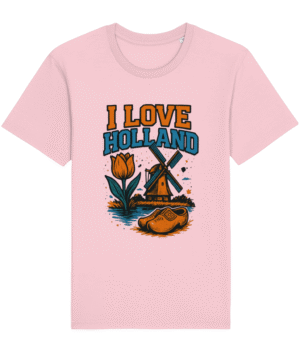 I Love Holland Shirt – Premium Biologisch Katoen