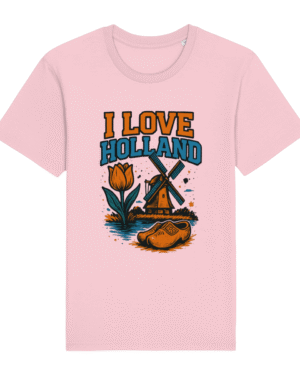 I Love Holland Shirt – Premium Biologisch Katoen