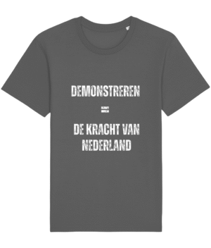 Demonstratie T-shirt | 100% Biologisch Katoen
