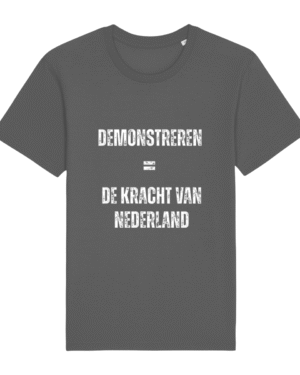 Demonstratie T-shirt | 100% Biologisch Katoen