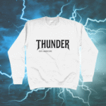 Thunder Sweater Wit – 100% Hardcore